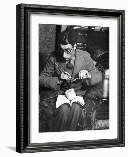 Knitting Boffin-null-Framed Photographic Print