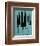 Knives, c. 1981-82 (Aqua)-Andy Warhol-Framed Art Print