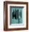 Knives, c. 1981-82 (Aqua)-Andy Warhol-Framed Art Print