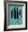 Knives, c. 1981-82 (Aqua)-Andy Warhol-Framed Art Print