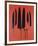 Knives, c. 1981-82 (Red)-Andy Warhol-Framed Giclee Print