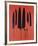 Knives, c. 1981-82 (Red)-Andy Warhol-Framed Giclee Print