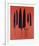 Knives, c. 1981-82 (Red)-Andy Warhol-Framed Giclee Print