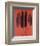 Knives, c. 1981-82 (Red)-Andy Warhol-Framed Art Print