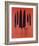 Knives, c. 1981-82 (Red)-Andy Warhol-Framed Art Print