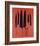 Knives, c. 1981-82 (Red)-Andy Warhol-Framed Art Print