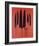 Knives, c. 1981-82 (Red)-Andy Warhol-Framed Art Print