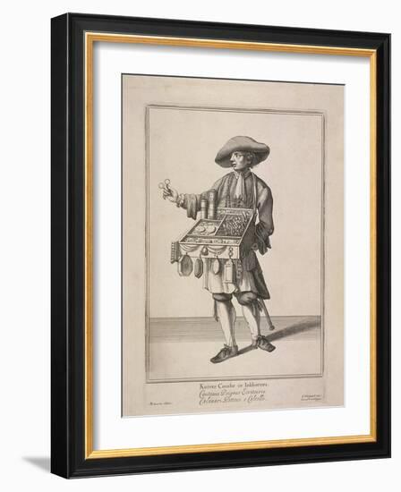 Knives Combs or Inkhornes, Cries of London-Pierce Tempest-Framed Giclee Print