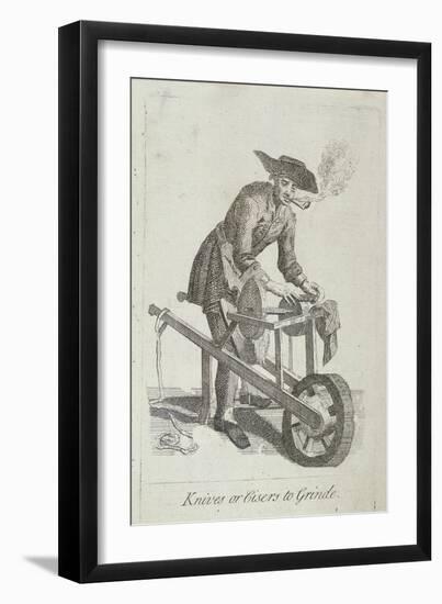 Knives or Cisers to Grind, Cries of London-Marcellus Laroon-Framed Giclee Print