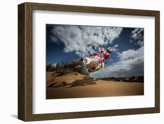 Knocked up-Nir Amos-Framed Photographic Print