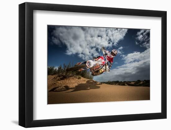 Knocked up-Nir Amos-Framed Photographic Print