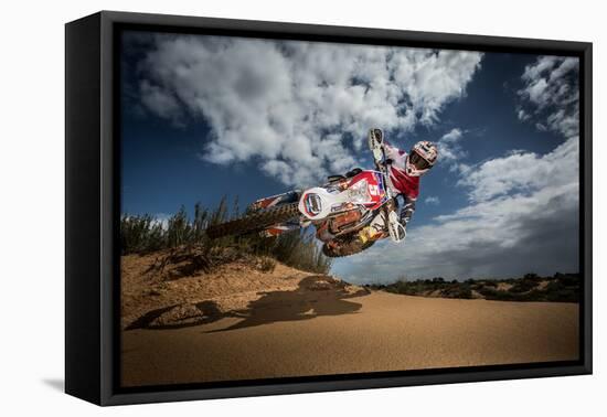 Knocked up-Nir Amos-Framed Premier Image Canvas