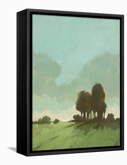 Knoll View 1-David Edwards-Framed Stretched Canvas