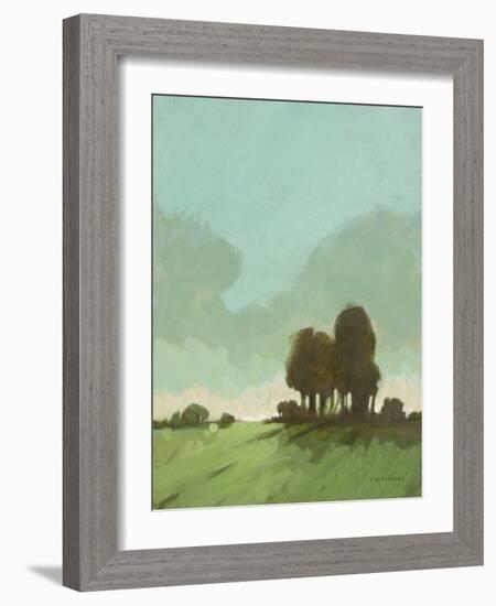 Knoll View 1-David Edwards-Framed Art Print