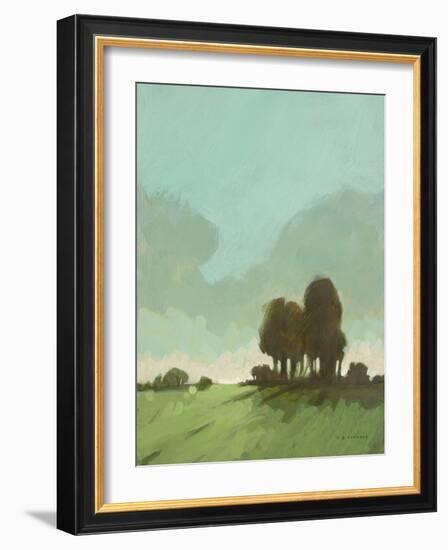 Knoll View 1-David Edwards-Framed Art Print