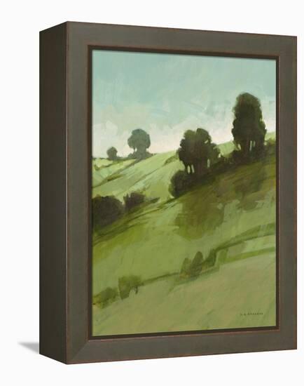 Knoll View 3-David Edwards-Framed Stretched Canvas