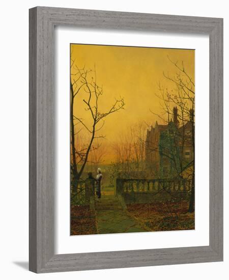 Knostrop Hall, Leeds-John Atkinson Grimshaw-Framed Giclee Print