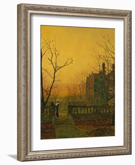 Knostrop Hall, Leeds-John Atkinson Grimshaw-Framed Giclee Print