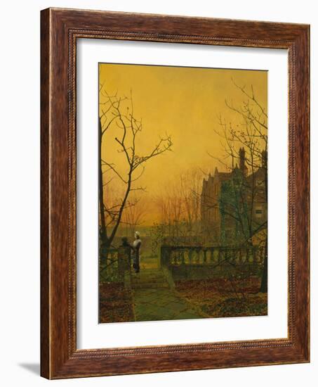 Knostrop Hall, Leeds-John Atkinson Grimshaw-Framed Giclee Print
