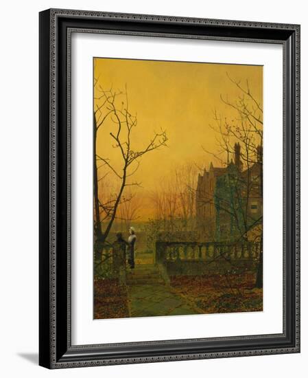 Knostrop Hall, Leeds-John Atkinson Grimshaw-Framed Giclee Print