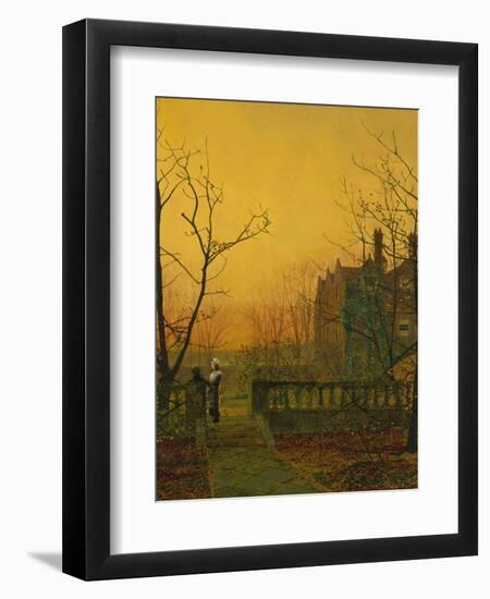 Knostrop Hall, Leeds-John Atkinson Grimshaw-Framed Giclee Print