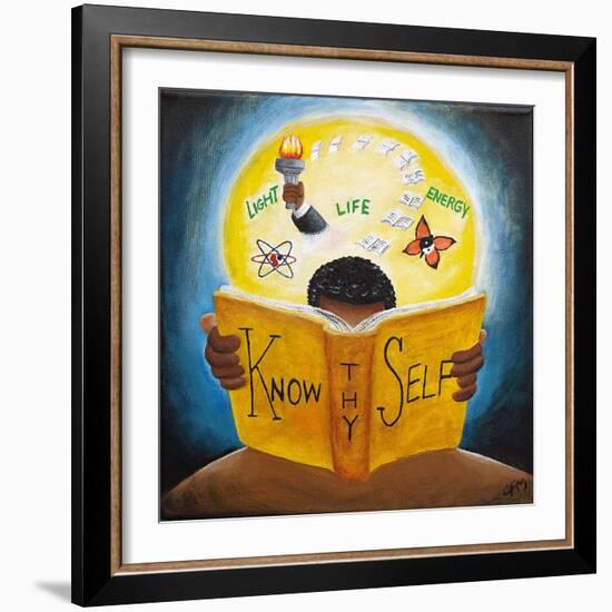 Know thy Self, 2015-Chris Fabor-Framed Giclee Print