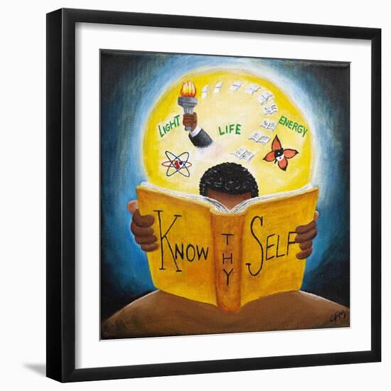 Know thy Self, 2015-Chris Fabor-Framed Giclee Print