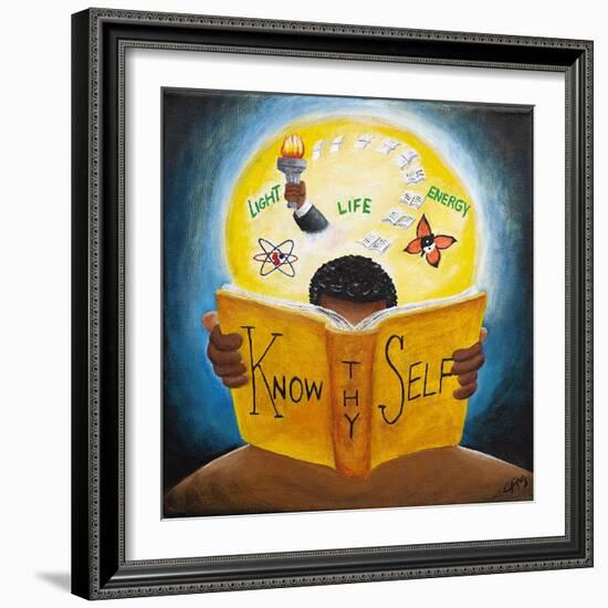 Know thy Self, 2015-Chris Fabor-Framed Giclee Print