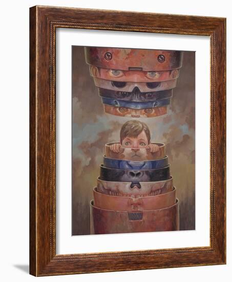 Know Thy Self-Aaron Jasinski-Framed Art Print