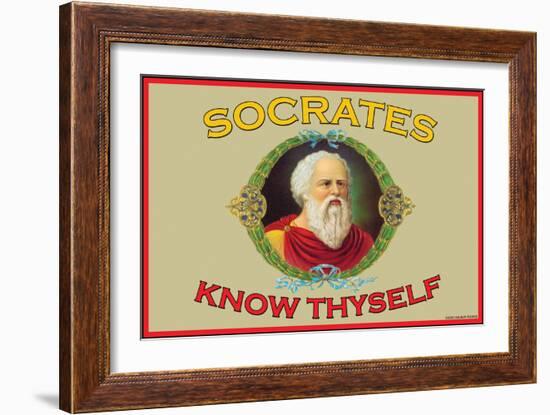 Know Thyself-null-Framed Art Print