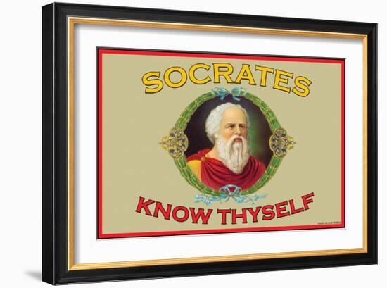 Know Thyself-null-Framed Art Print