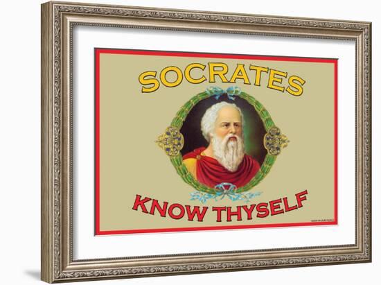 Know Thyself-null-Framed Art Print