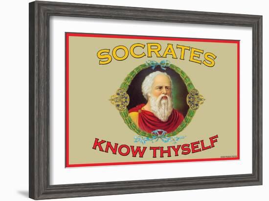 Know Thyself-null-Framed Art Print