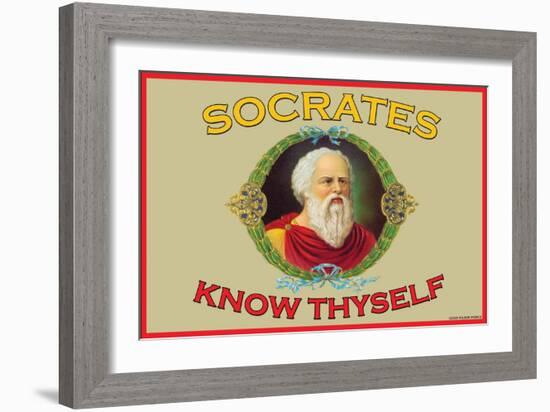 Know Thyself-null-Framed Art Print