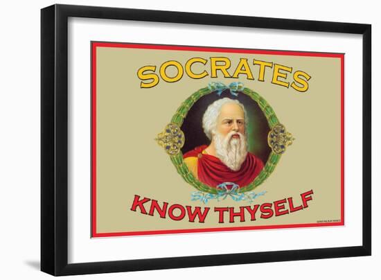 Know Thyself-null-Framed Art Print