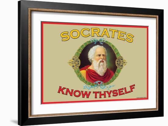 Know Thyself-null-Framed Art Print