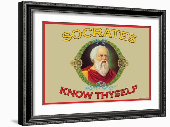 Know Thyself-null-Framed Art Print