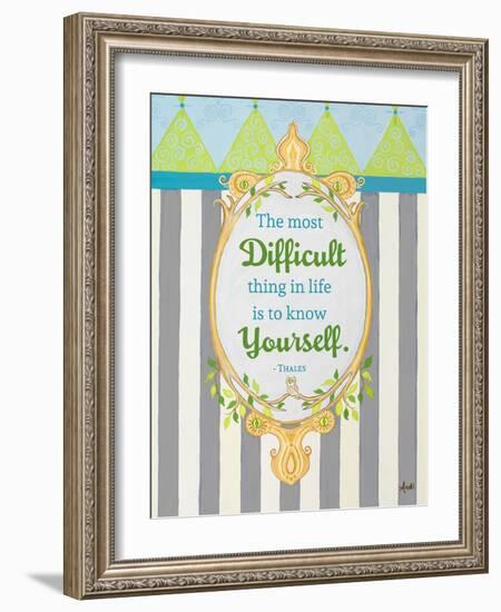 Know Yourself-Andi Metz-Framed Art Print