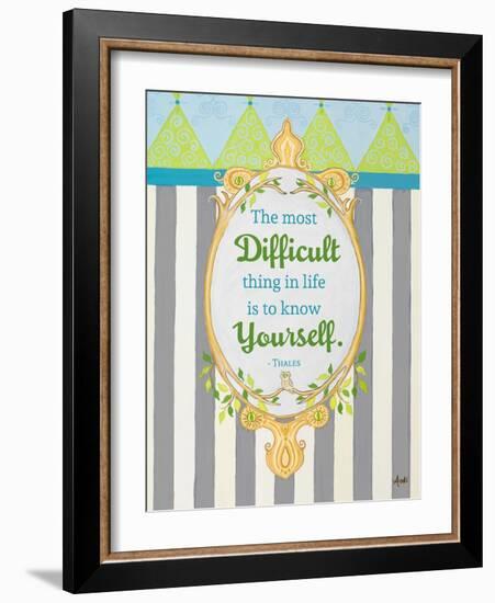 Know Yourself-Andi Metz-Framed Art Print