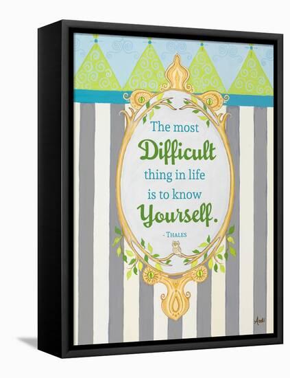 Know Yourself-Andi Metz-Framed Stretched Canvas