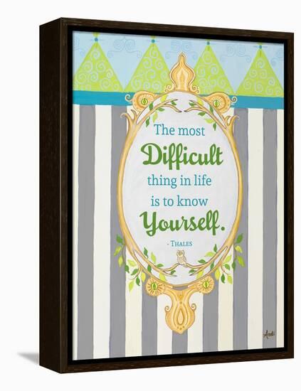 Know Yourself-Andi Metz-Framed Stretched Canvas