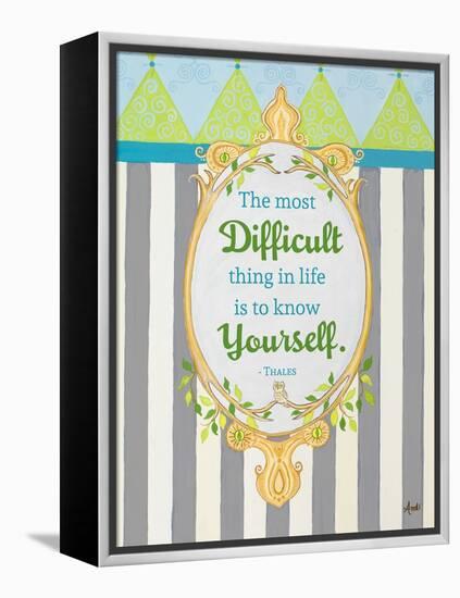 Know Yourself-Andi Metz-Framed Stretched Canvas