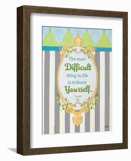 Know Yourself-Andi Metz-Framed Art Print