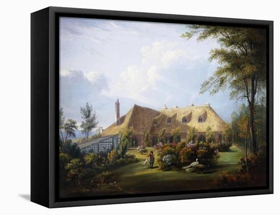 Knowle Cottage, Sidmouth, England-Isaac Fidlor-Framed Premier Image Canvas