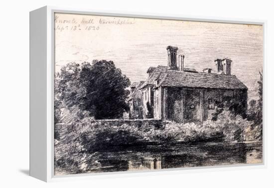 Knowle Hall, 1820-John Constable-Framed Premier Image Canvas