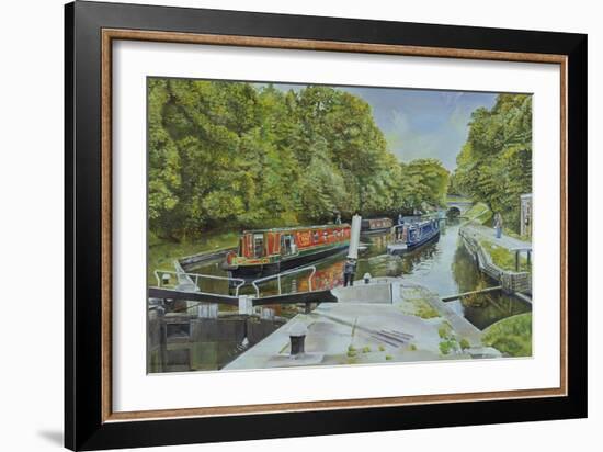 Knowle Top Lock, 2003-Kevin Parrish-Framed Giclee Print