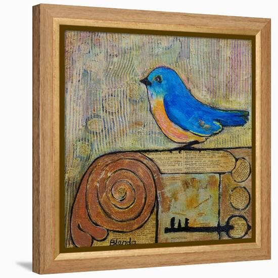 Knowledge is Key-Blenda Tyvoll-Framed Stretched Canvas