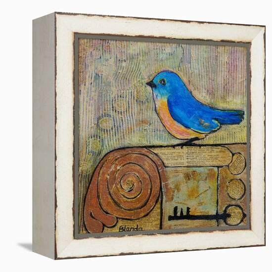 Knowledge is Key-Blenda Tyvoll-Framed Stretched Canvas