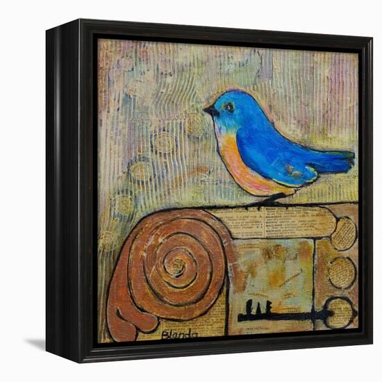 Knowledge is Key-Blenda Tyvoll-Framed Stretched Canvas