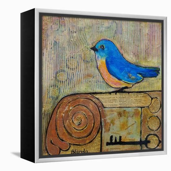 Knowledge is Key-Blenda Tyvoll-Framed Stretched Canvas